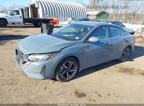 3N1AB8CV3SY247674 2025 NISSAN SENTRA Gray Vista tres cuartos delantera izquierda