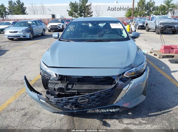 3N1AB8CV3SY385439 2025 NISSAN SENTRA Gray Widok zestawu wskaźników