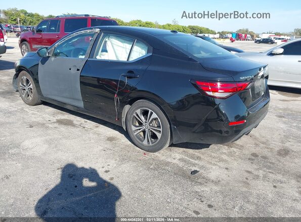 3N1AB8CV4PY244144 2023 NISSAN SENTRA Black Trasero izquierdo