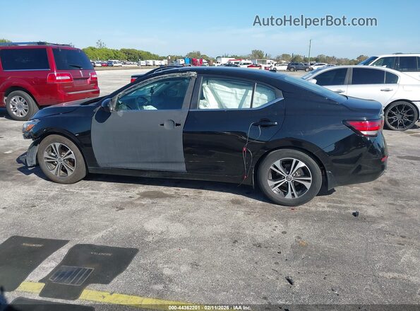3N1AB8CV4PY244144 2023 NISSAN SENTRA Black Vista interior de 360 grados