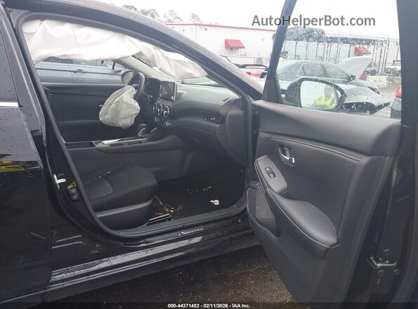 3N1AB8CV4SY269649 2025 NISSAN SENTRA Black წინა სალონის ხედი