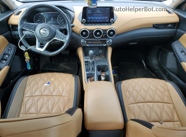3N1AB8CV5PY317599 2023 NISSAN SENTRA White Առջևի վահանակի տեսք