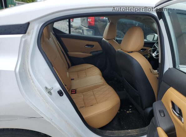 3N1AB8CV5PY317599 2023 NISSAN SENTRA White Հետևի նստատեղերի տեսք