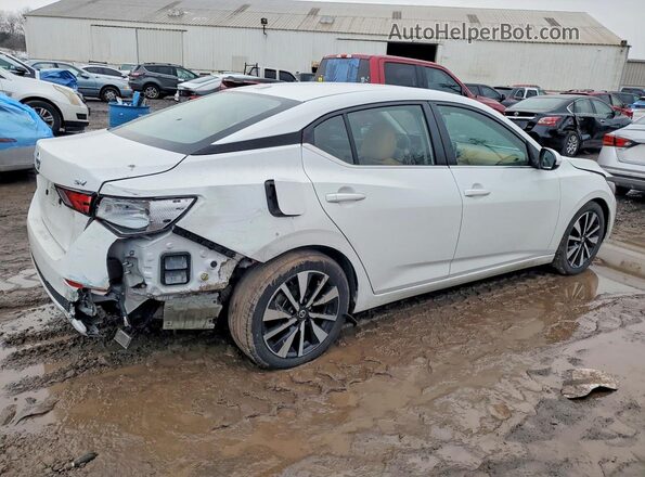 3N1AB8CV6PY256280 2023 NISSAN SENTRA White Задня права чверть