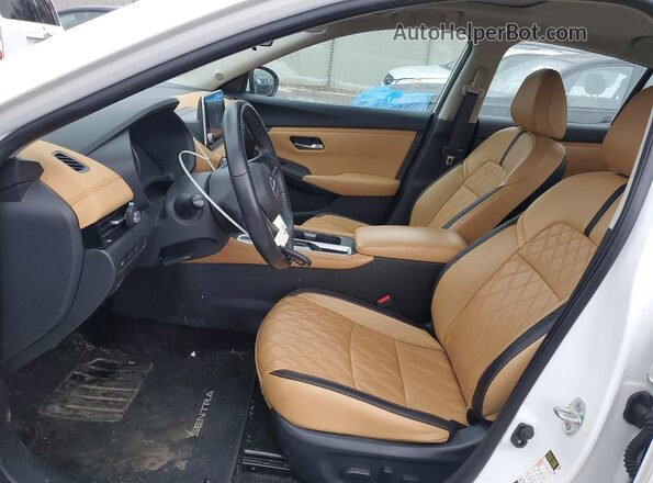 3N1AB8CV6PY256280 2023 NISSAN SENTRA White Вид салону спереду