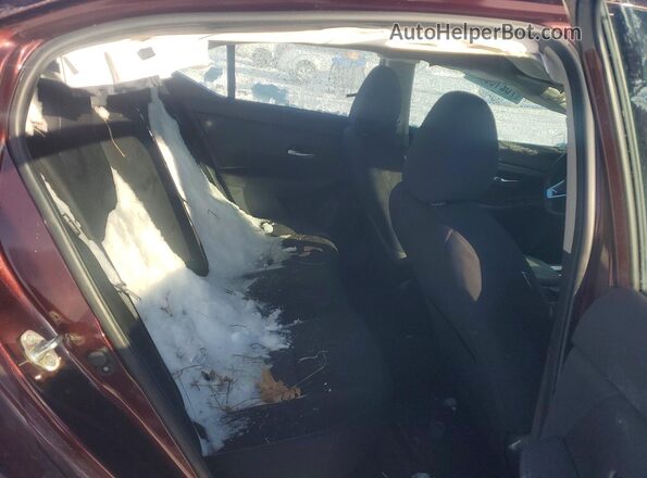 3N1AB8CV7PY225684 2023 NISSAN SENTRA Burgundy Widok tylnych siedzeń