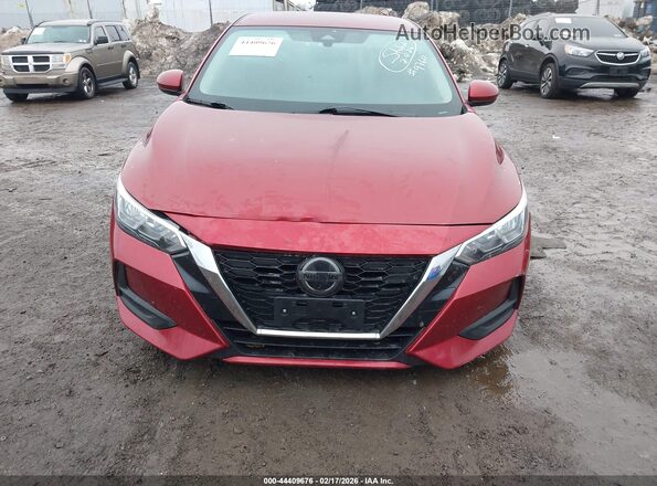 3N1AB8CV7PY319760 2023 NISSAN SENTRA Red Widok z przodu