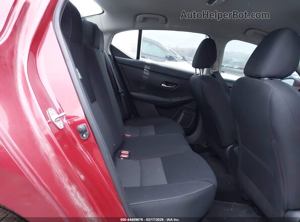 3N1AB8CV7PY319760 2023 NISSAN SENTRA Red Widok naklejki z numerem VIN