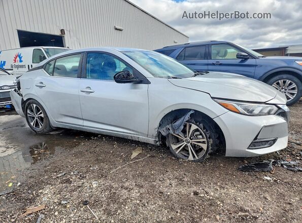 3N1AB8CV9PY300241 2023 NISSAN SENTRA Silver Передня права чверть