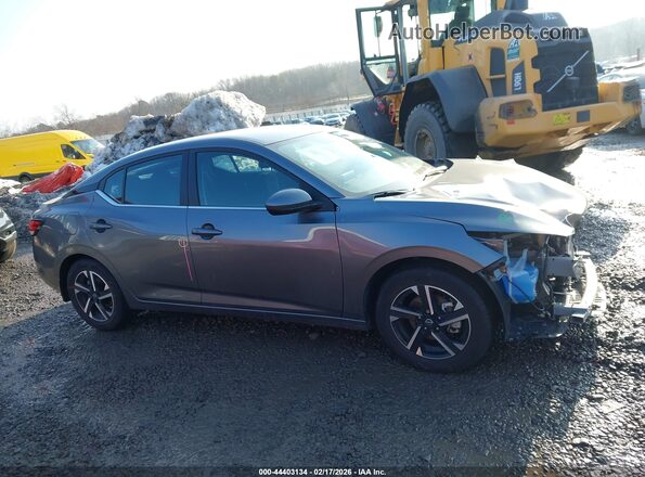 3N1AB8CV9SY369262 2025 NISSAN SENTRA Gray უკანა სალონის ხედი