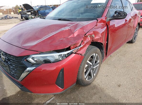 3N1AB8CVXRY368731 2024 NISSAN SENTRA Red Դիմացի տեսք