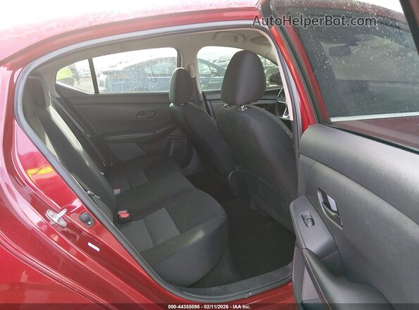 3N1AB8CVXRY368731 2024 NISSAN SENTRA Red VIN կոդի պիտակի տեսք
