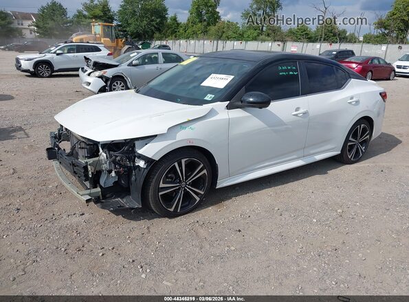 3N1AB8DV1MY285714 2021 NISSAN SENTRA White Front left