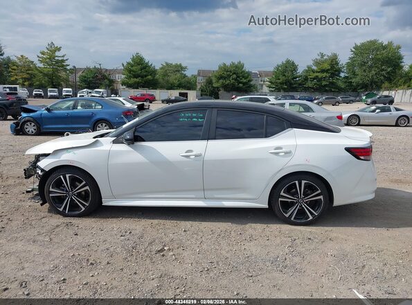 3N1AB8DV1MY285714 2021 NISSAN SENTRA White 360 interior view