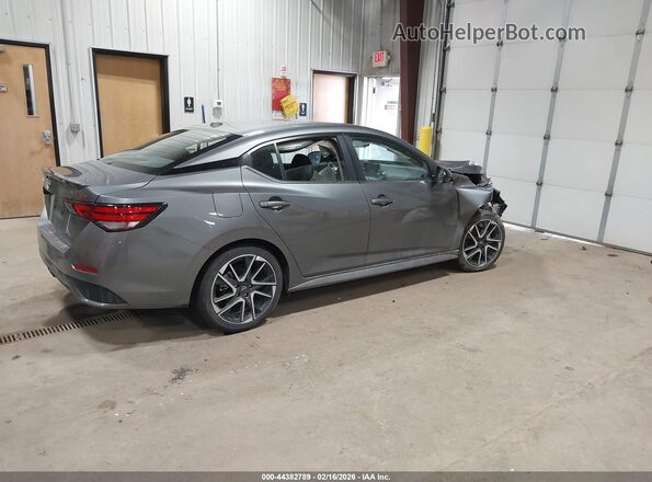 3N1AB8DV2SY320189 2025 NISSAN SENTRA Серый Задняя правая четверть