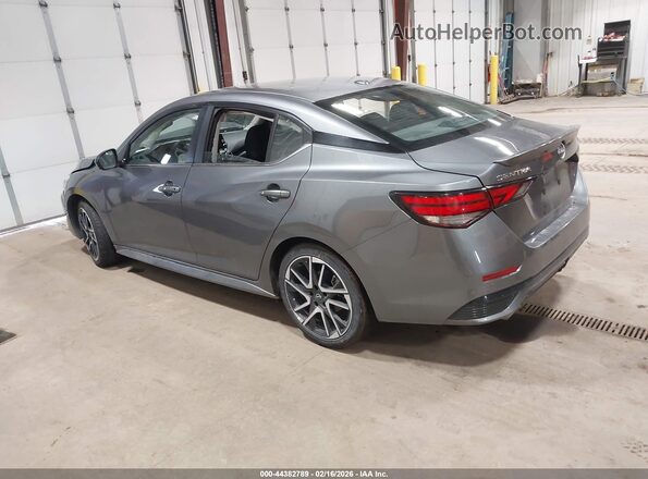 3N1AB8DV2SY320189 2025 NISSAN SENTRA Серый Задняя левая четверть