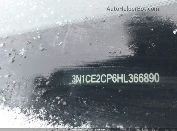 3N1CE2CP6HL366890 2017 NISSAN VERSA NOTE Red 