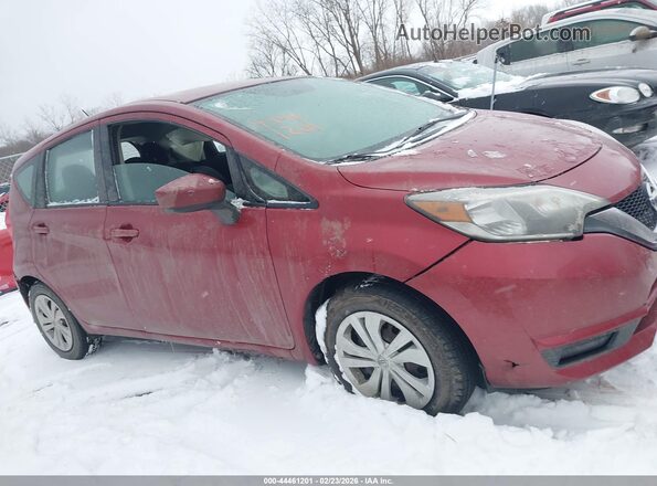 3N1CE2CP6HL366890 2017 NISSAN VERSA NOTE Red 