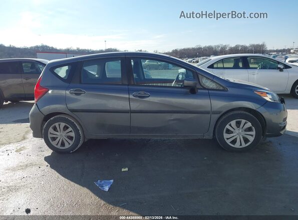 3N1CE2CP6JL363056 2018 NISSAN VERSA NOTE Gray უკანა სალონის ხედი
