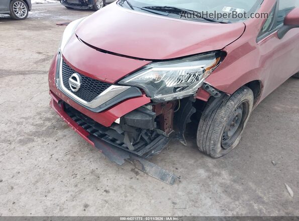 3N1CE2CP7KL364007 2019 NISSAN VERSA NOTE Red Widok z przodu