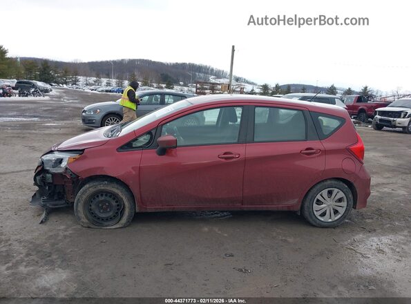 3N1CE2CP7KL364007 2019 NISSAN VERSA NOTE Red Widok wnętrza 360 stopni