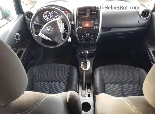 3N1CE2CP8GL354397 2016 NISSAN VERSA Turquoise Widok deski rozdzielczej