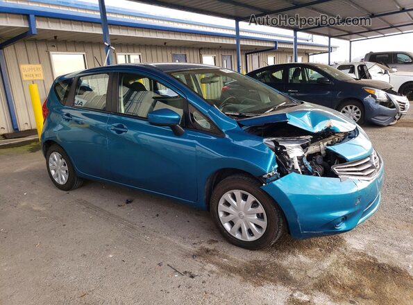 3N1CE2CP8GL354397 2016 NISSAN VERSA Turquoise Przód prawy