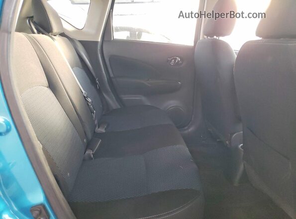 3N1CE2CP8GL354397 2016 NISSAN VERSA Turquoise Widok tylnych siedzeń