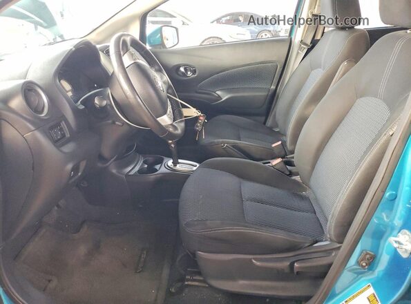 3N1CE2CP8GL354397 2016 NISSAN VERSA Turquoise Widok wnętrza z przodu