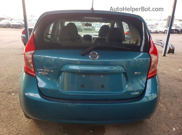 3N1CE2CP8GL354397 2016 NISSAN VERSA Turquoise Widok z tyłu