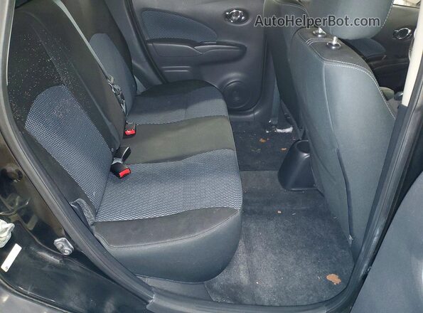 3N1CE2CP9KL359620 2019 NISSAN VERSA Черный Вид задних сидений