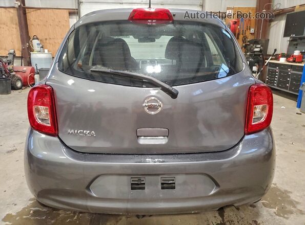 3N1CK3CP2HL238127 2017 NISSAN MICRA Gray Հետևի տեսք