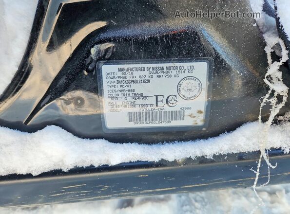 3N1CK3CP6GL247539 2016 NISSAN MICRA Black 