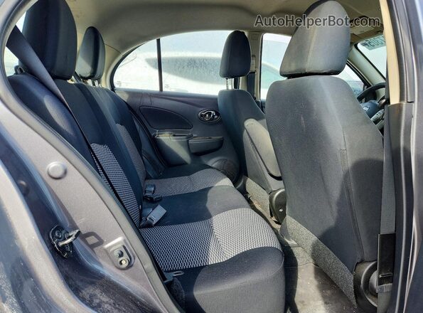 3N1CK3CP7KL214705 2019 NISSAN MICRA Gray Widok tylnych siedzeń