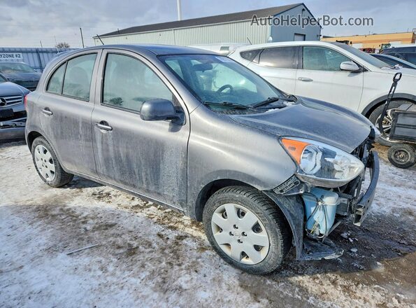 3N1CK3CP7KL214705 2019 NISSAN MICRA Gray Przód prawy