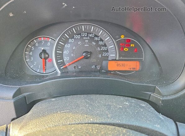 3N1CK3CP7KL235909 2019 NISSAN MICRA White Widok zestawu wskaźników