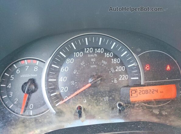 3N1CK3CPXHL247349 2017 NISSAN MICRA Red ხელსაწყოთა პანელის ხედი