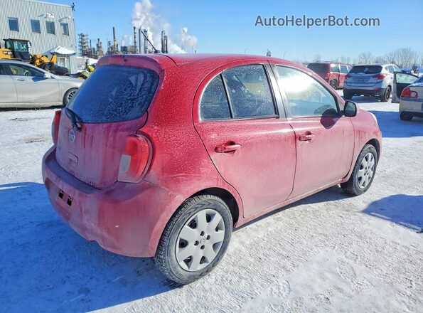 3N1CK3CPXHL247349 2017 NISSAN MICRA Red უკანა მარჯვენა