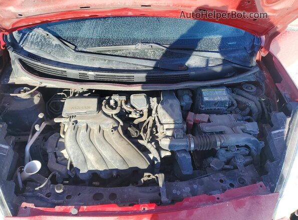 3N1CK3CPXHL247349 2017 NISSAN MICRA Red უკანა სალონის ხედი