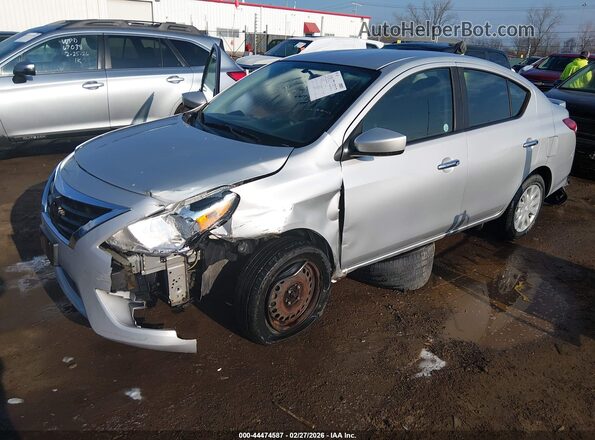 3N1CN7AP6GL887154 2016 NISSAN VERSA Gray Передня ліва чверть