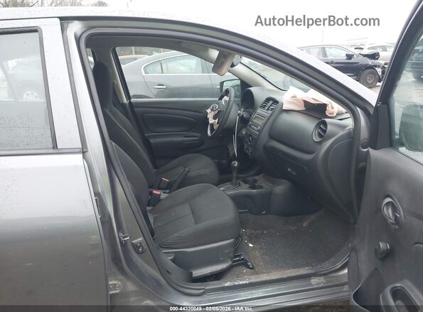 3N1CN7AP9GL838000 2016 NISSAN VERSA Gray წინა სალონის ხედი