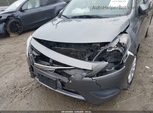 3N1CN7AP9GL838000 2016 NISSAN VERSA Gray წინა ხედი