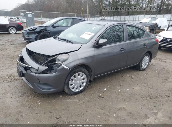 3N1CN7AP9GL838000 2016 NISSAN VERSA Gray წინა მარცხენა ხედი სამი მეოთხედიდან