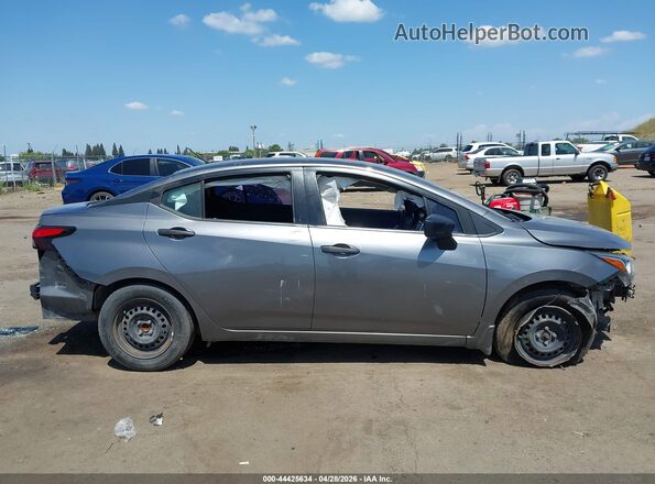 3N1CN8DV1ML820814 2021 NISSAN VERSA Gray უკანა სალონის ხედი