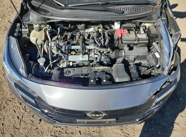 3N1CN8DV5PL856476 2023 NISSAN VERSA Gray Widok wnętrza z tyłu