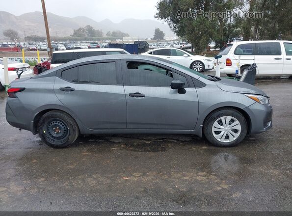 3N1CN8DV7SL831474 2025 NISSAN VERSA Gray Widok wnętrza z tyłu