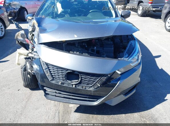 3N1CN8DVXLL808272 2020 NISSAN VERSA Gray Դիմացի տեսք