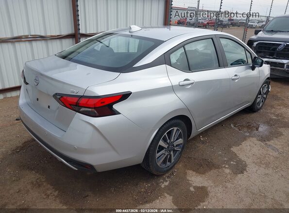 3N1CN8EV5PL856010 2023 NISSAN VERSA Серебряный Задняя правая четверть