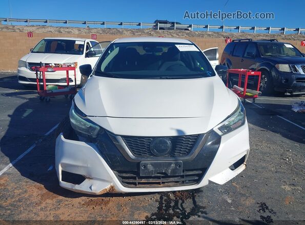 3N1CN8FV3LL904516 2020 NISSAN VERSA White Instrument cluster view