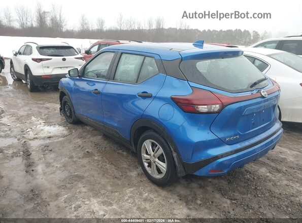 3N1CP5BV1ML514448 2021 NISSAN KICKS Blue Tył lewy
